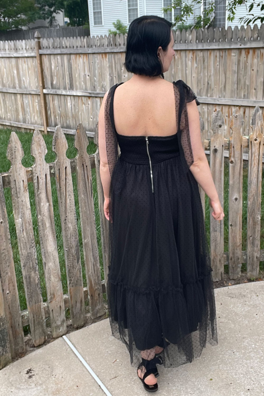 Tulle Midi Dress