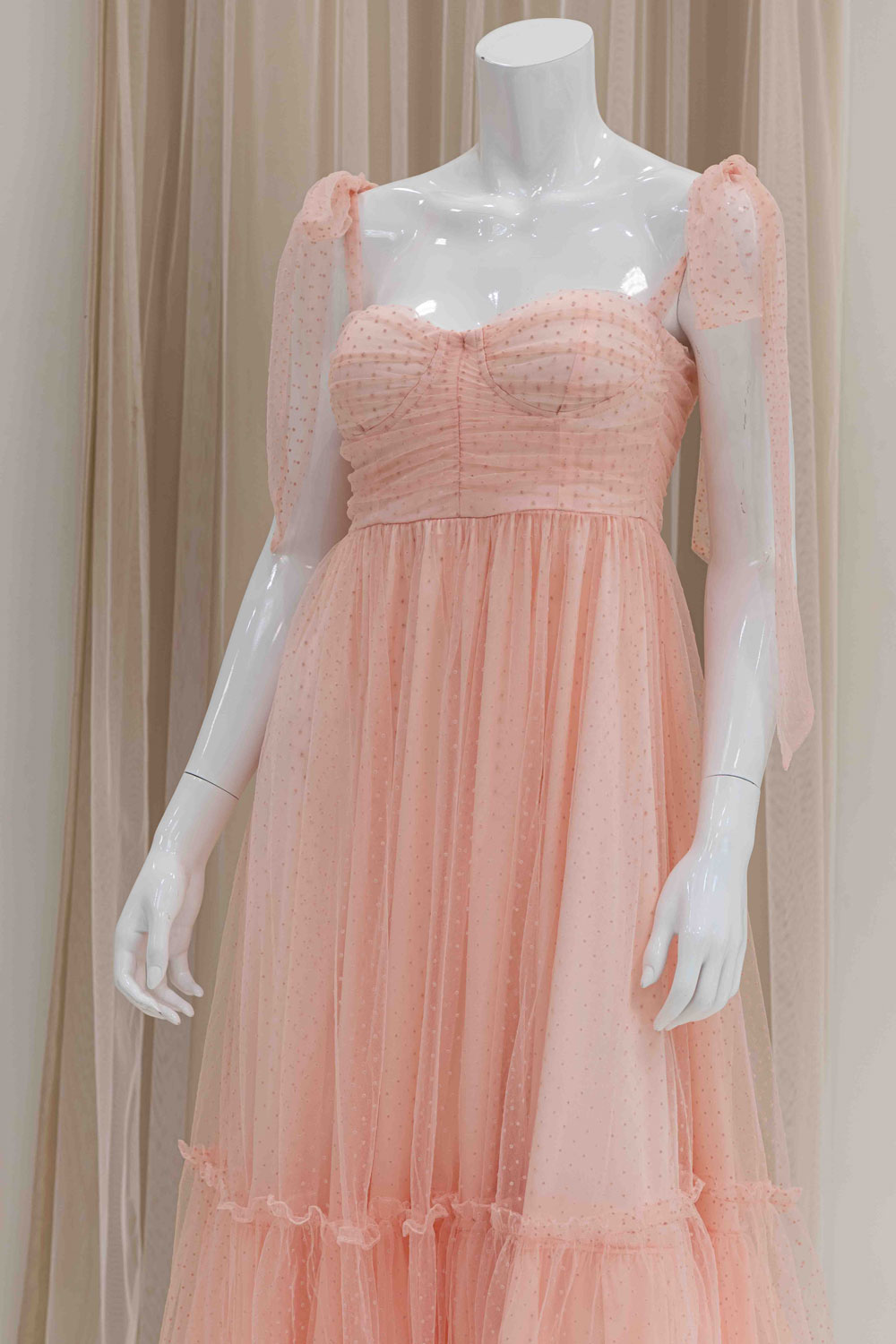 Bohemian Sun Dress in Blush