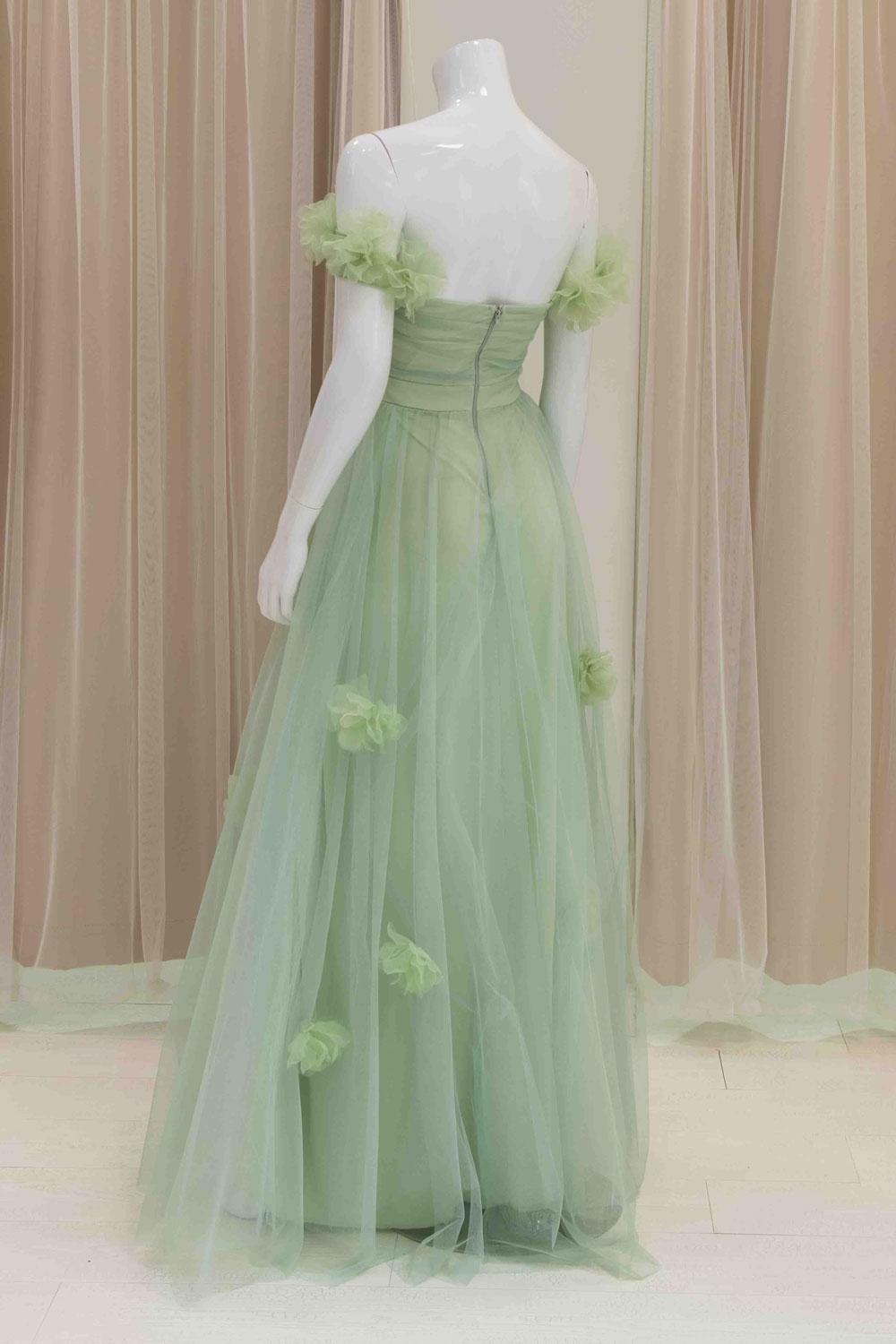 Sage Green Prom Dress
