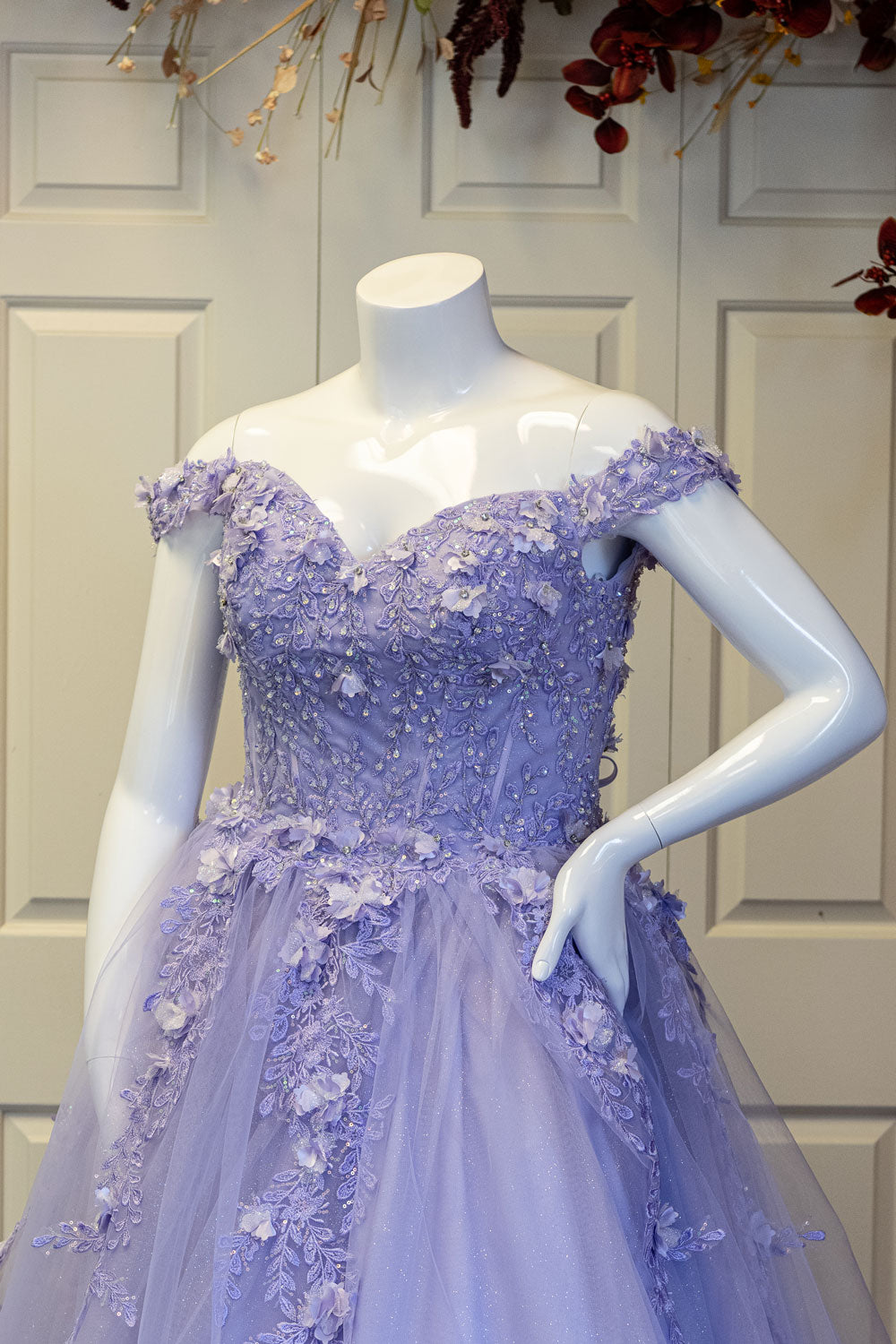 Purple Quinceanera Gown