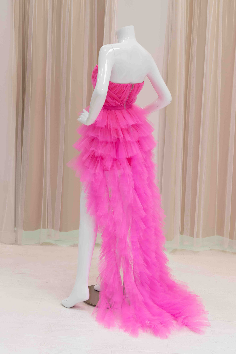 Birthday Dress in Hot Pink