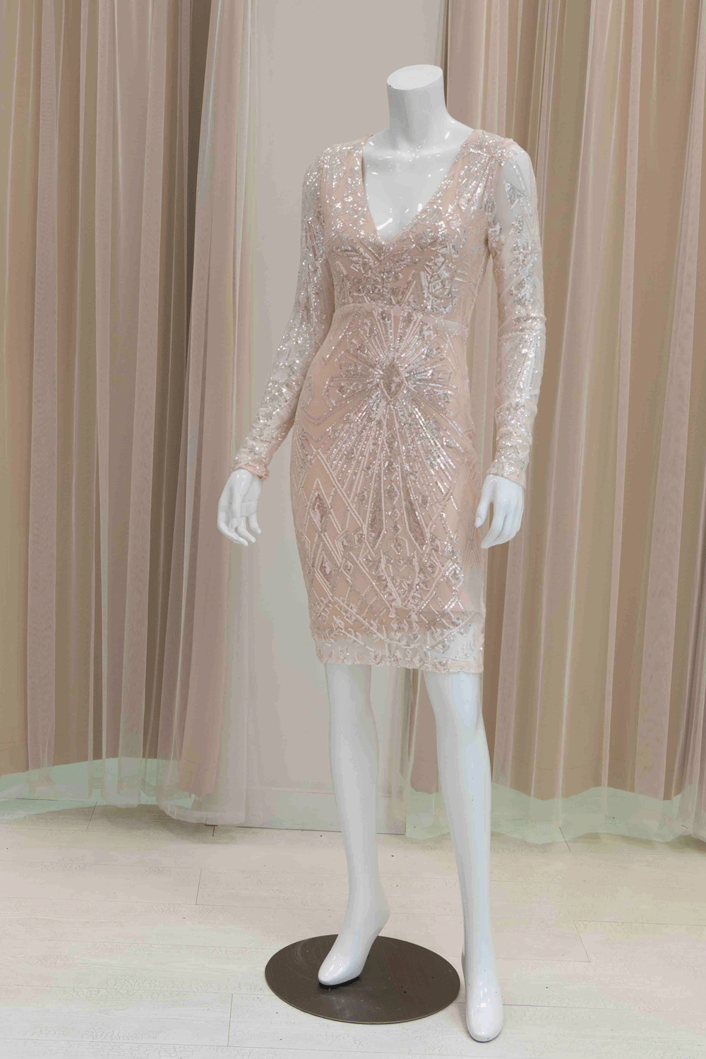 Court House Winter Wedding Dress