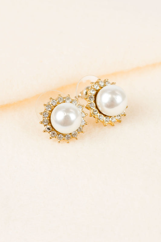 Sunshine Pearl Earrings