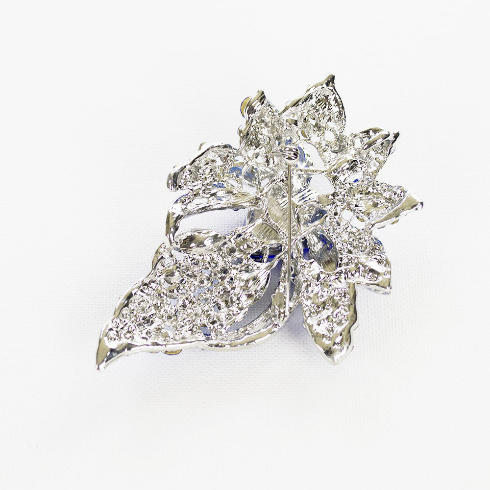 Wild Flower Crystal Brooch