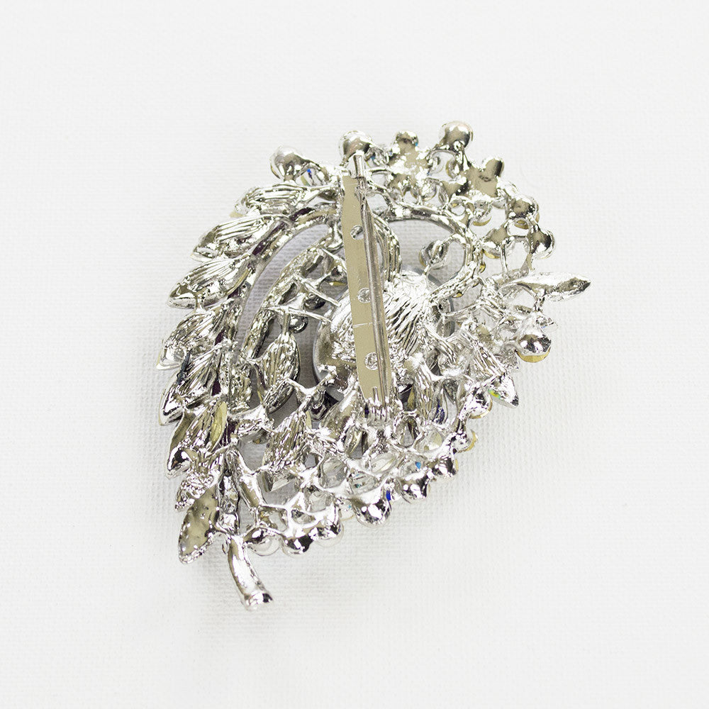 Crystal Hurricane Brooch